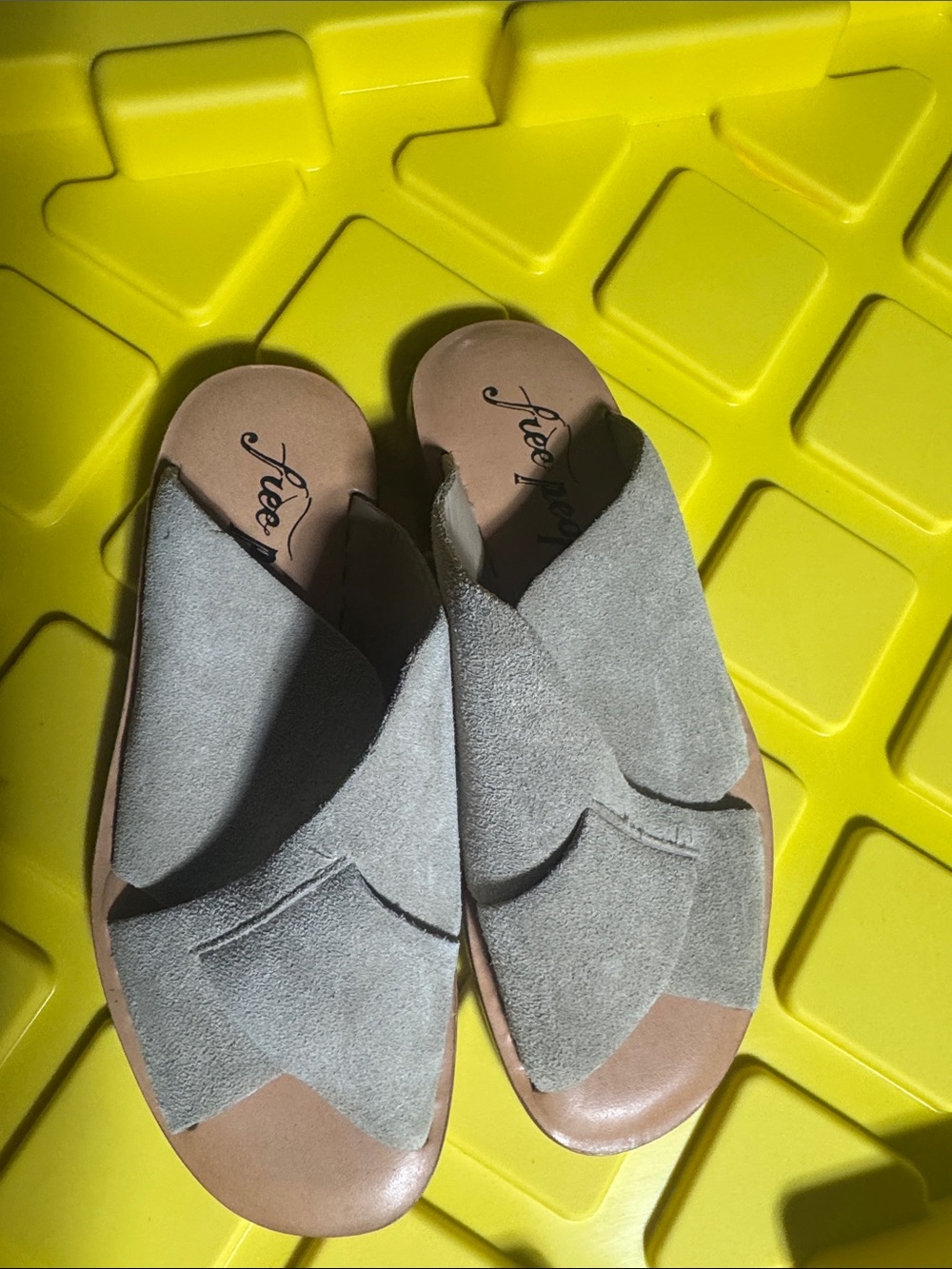 Women free people suede sandals